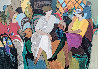 Cafe De Paris 2002 38x50 Limited Edition Print by Itzchak Tarkay - 0 Cafe De Paris 2002 38x50 Limited Edition Print by Itzchak Tarkay - 0