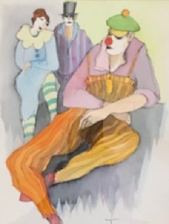 Carnival Watercolor Watercolor - Itzchak Tarkay Carnival Watercolor Watercolor - Itzchak Tarkay