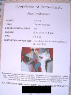 Purple Fantasy AP Limited Edition Print by Itzchak Tarkay - 2 Purple Fantasy AP Limited Edition Print by Itzchak Tarkay - 2