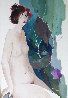Something Different Watercolor 2007 36x26 Watercolor by Itzchak Tarkay - 0 Something Different Watercolor 2007 36x26 Watercolor by Itzchak Tarkay - 0
