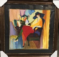 Springtime 1992 Limited Edition Print by Itzchak Tarkay - 1 Springtime 1992 Limited Edition Print by Itzchak Tarkay - 1