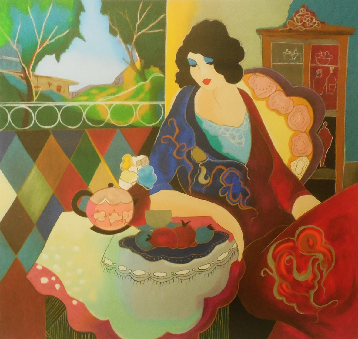 Solitude II 2004 Limited Edition Print by Itzchak Tarkay Solitude II 2004 Limited Edition Print by Itzchak Tarkay