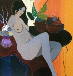 Nude I 2002 Limited Edition Print - Itzchak Tarkay Nude I 2002 Limited Edition Print - Itzchak Tarkay
