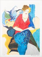 Grace III Limited Edition Print by Itzchak Tarkay - 1 Grace III Limited Edition Print by Itzchak Tarkay - 1