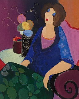In Bloom 2000 Limited Edition Print - Itzchak Tarkay In Bloom 2000 Limited Edition Print - Itzchak Tarkay
