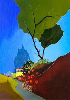 Pathways 2004 Limited Edition Print - Itzchak Tarkay Pathways 2004 Limited Edition Print - Itzchak Tarkay