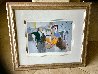 Casual Dining III AP 2000 Limited Edition Print by Itzchak Tarkay - 5 Casual Dining III AP 2000 Limited Edition Print by Itzchak Tarkay - 5