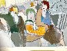 Casual Dining III AP 2000 Limited Edition Print by Itzchak Tarkay - 6 Casual Dining III AP 2000 Limited Edition Print by Itzchak Tarkay - 6