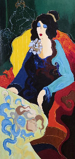 Josephine 1999 Limited Edition Print - Itzchak Tarkay Josephine 1999 Limited Edition Print - Itzchak Tarkay