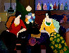 My Ruby Necklace 2004 48x58  Huge Original Painting by Itzchak Tarkay - 0