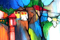 Haifa By Sea 2003 Limited Edition Print by Itzchak Tarkay - 0 Haifa By Sea 2003 Limited Edition Print by Itzchak Tarkay - 0