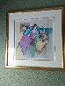 Lady in the Blue Chair 1996 Limited Edition Print by Itzchak Tarkay - 1