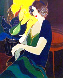 Marsha 2000 Limited Edition Print - Itzchak Tarkay Marsha 2000 Limited Edition Print - Itzchak Tarkay