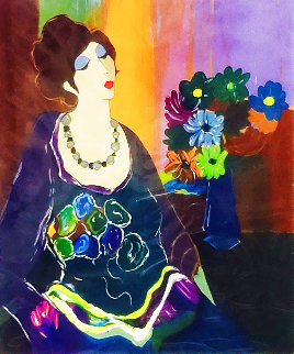 Penelope 2000 Limited Edition Print - Itzchak Tarkay Penelope 2000 Limited Edition Print - Itzchak Tarkay