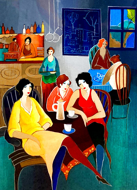 Friends to Confide In EA 2006 Limited Edition Print by Itzchak Tarkay