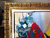Floral Encounter 2006 Embellished Huge - 37x47 Limited Edition Print by Itzchak Tarkay - 6