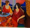 Monica and Louisa 2003 Limited Edition Print by Itzchak Tarkay - 4