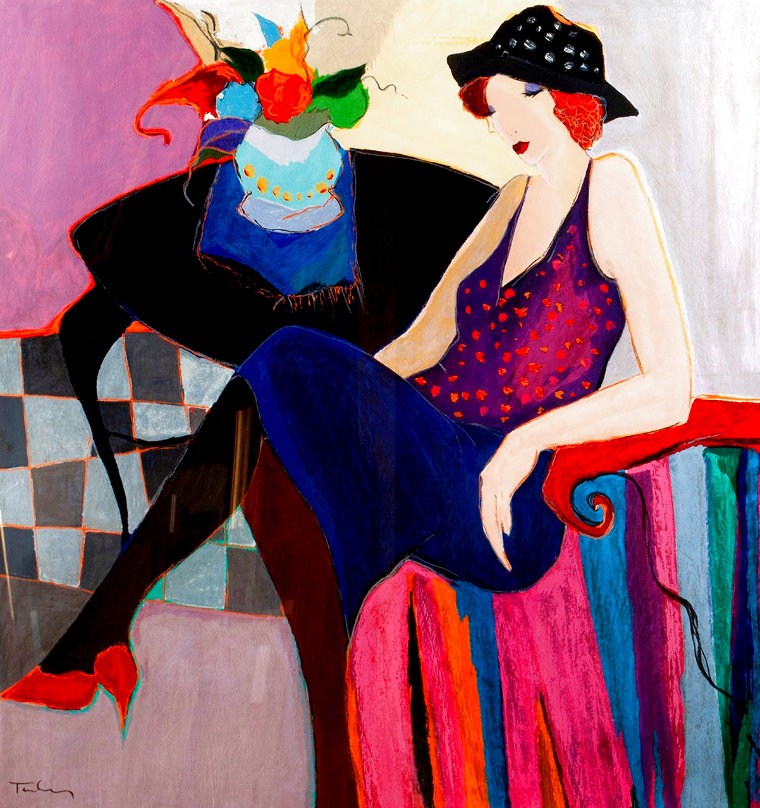 Rene Gruau Original Paintings, Watercolors, Drawings And Rene Gruau Original Paintings, Watercolors, Drawings And