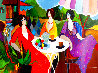 Spring Afternoon B Unique - Very Heavily Embellished Limited Edition Print by Itzchak Tarkay - 0