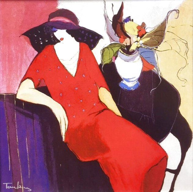 Rendezvous - Huge Limited Edition Print by Itzchak Tarkay