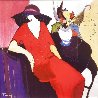 Rendezvous - Huge Limited Edition Print by Itzchak Tarkay - 0