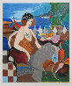 Lady By The Seaside AP Limited Edition Print by Itzchak Tarkay - 0