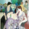 Attractive Reception - Huge Limited Edition Print by Itzchak Tarkay - 0