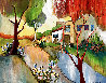 Autumn in the Country 2007 Embellished - Huge Limited Edition Print by Itzchak Tarkay - 0