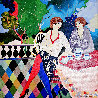 Afternoon Tea 2 2004 Embellished Limited Edition Print by Itzchak Tarkay - 0