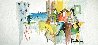 Quiet Afternoon - Framed Set of 4 1993 w/ Book Limited Edition Print by Itzchak Tarkay - 4