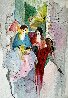 Quiet Afternoon - Framed Set of 4 1993 w/ Book Limited Edition Print by Itzchak Tarkay - 2