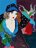 Demoiselle et Fleurs 1998 Limited Edition Print by Itzchak Tarkay - 0