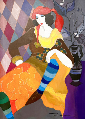 Gitana AP 2011 Limited Edition Print - Itzchak Tarkay