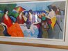 Holiday in Cannes 1990 - Huge - France 40x64 Limited Edition Print by Itzchak Tarkay - 2 Holiday in Cannes 1990 - Huge - France 40x64 Limited Edition Print by Itzchak Tarkay - 2