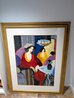 Cafe Select - Huge 56x54 Limited Edition Print by Itzchak Tarkay - 1 Cafe Select - Huge 56x54 Limited Edition Print by Itzchak Tarkay - 1