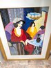 Cafe Select - Huge 56x54 Limited Edition Print by Itzchak Tarkay - 2 Cafe Select - Huge 56x54 Limited Edition Print by Itzchak Tarkay - 2