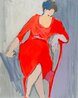 Loneliness 1 Limited Edition Print by Itzchak Tarkay - 0