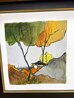 East Coast Travels Triptych 27x53 - Framed Oil on Canvas - Huge Original Painting by Itzchak Tarkay - 2