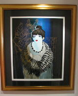 Liza at the Party 2001 Limited Edition Print by Itzchak Tarkay - 1 Liza at the Party 2001 Limited Edition Print by Itzchak Tarkay - 1