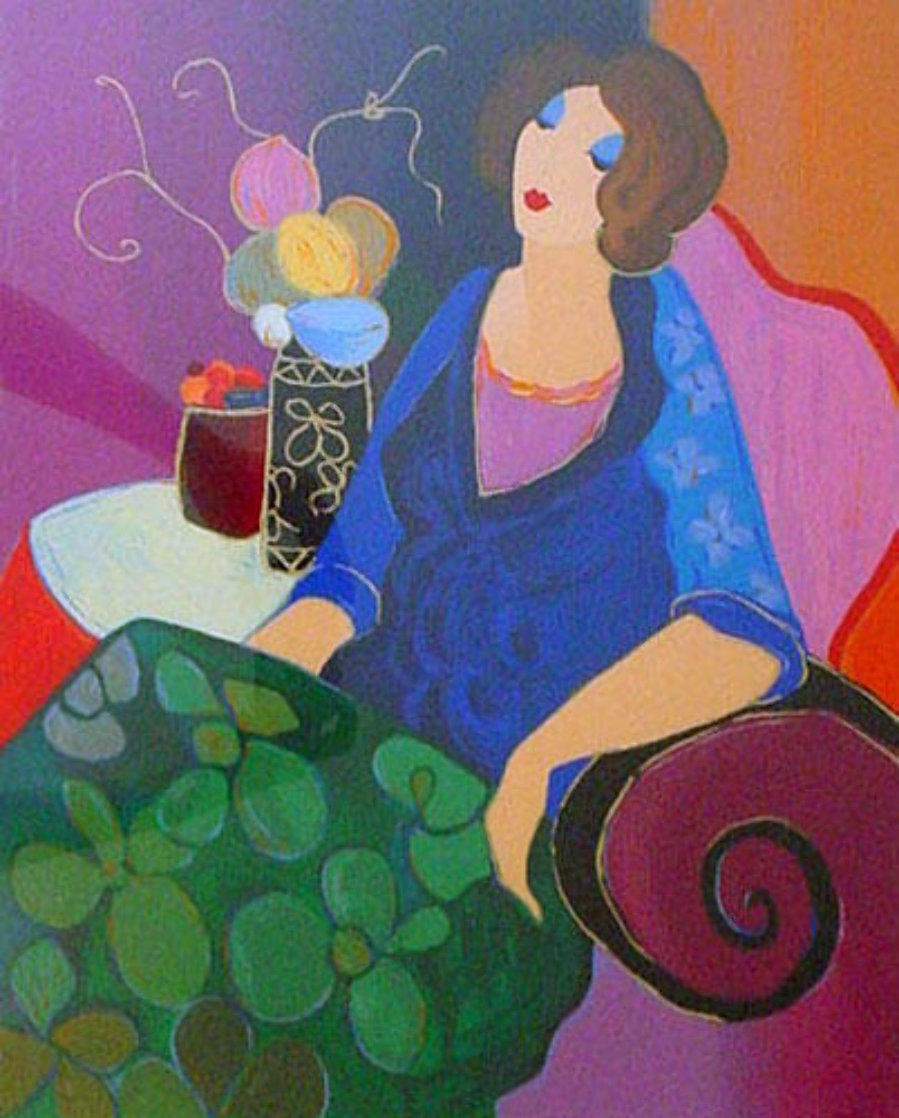 In Bloom 2000 Limited Edition Print by Itzchak Tarkay In Bloom 2000 Limited Edition Print by Itzchak Tarkay