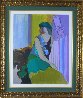 Cisette 46x39 Limited Edition Print by Itzchak Tarkay - 1 Cisette 46x39 Limited Edition Print by Itzchak Tarkay - 1