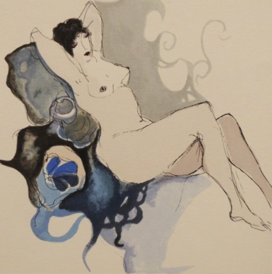 May, From Seasons of the Year 1995 Limited Edition Print by Itzchak Tarkay May, From Seasons of the Year 1995 Limited Edition Print by Itzchak Tarkay