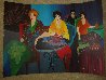 Cafe Bistro II 2008 Limited Edition Print by Itzchak Tarkay - 1 Cafe Bistro II 2008 Limited Edition Print by Itzchak Tarkay - 1
