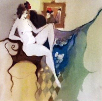 Nude Limited Edition Print - Itzchak Tarkay Nude Limited Edition Print - Itzchak Tarkay