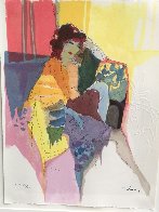 Reverie, From Les Parisiens Suite AP 1991 Limited Edition Print by Itzchak Tarkay - 1 Reverie, From Les Parisiens Suite AP 1991 Limited Edition Print by Itzchak Tarkay - 1