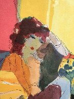 Reverie, From Les Parisiens Suite AP 1991 Limited Edition Print by Itzchak Tarkay - 3 Reverie, From Les Parisiens Suite AP 1991 Limited Edition Print by Itzchak Tarkay - 3