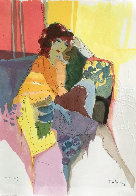 Reverie, From Les Parisiens Suite AP 1991 Limited Edition Print by Itzchak Tarkay - 0 Reverie, From Les Parisiens Suite AP 1991 Limited Edition Print by Itzchak Tarkay - 0