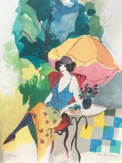 Journee D'Ete - Les Parisiens II Suite 1993 Limited Edition Print - Itzchak Tarkay Journee D'Ete - Les Parisiens II Suite 1993 Limited Edition Print - Itzchak Tarkay