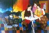 Sunset Over Haifa 1999 Limited Edition Print by Itzchak Tarkay - 0 Sunset Over Haifa 1999 Limited Edition Print by Itzchak Tarkay - 0