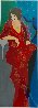 Lady in Red III 2000 Limited Edition Print by Itzchak Tarkay - 1 Lady in Red III 2000 Limited Edition Print by Itzchak Tarkay - 1